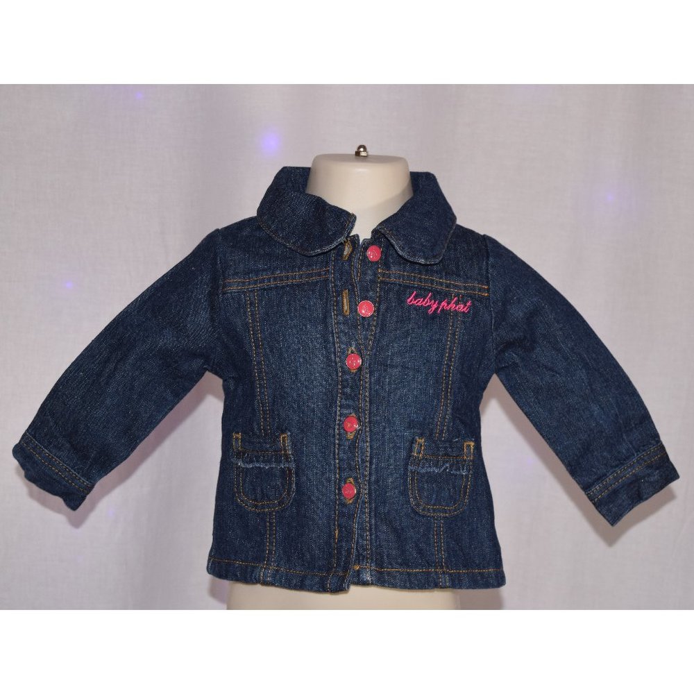 Vintage Baby Phat Infant Jean Jacket size 12M